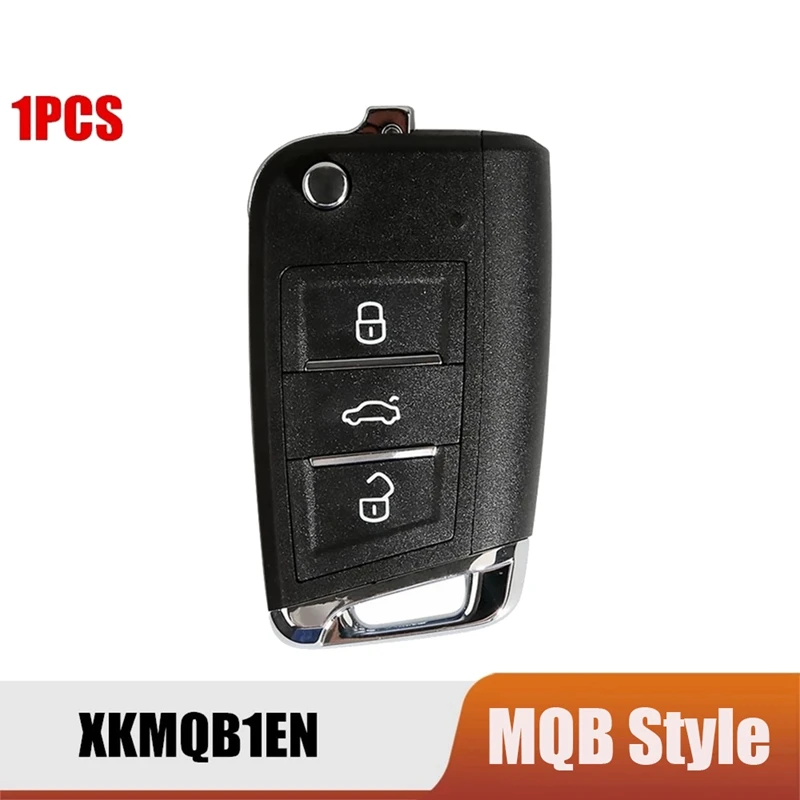 

Универсальный проводной дистанционный ключ Xhorse XKMQB1EN, брелок с 3 кнопками для ключа VW MQB, инструмент для ключей VDI