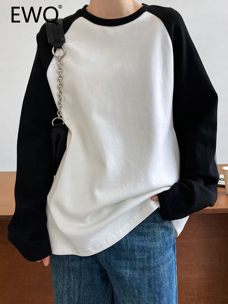 

Женская футболка с длинным рукавом и круглым вырезом, 26D1232