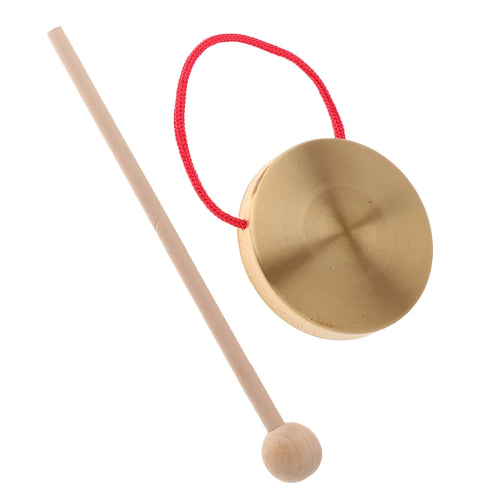 

Small Gongs Drums Brass Instruments Mini Gong Desktop Chinese Gong Copper Outdoor Gong Stand