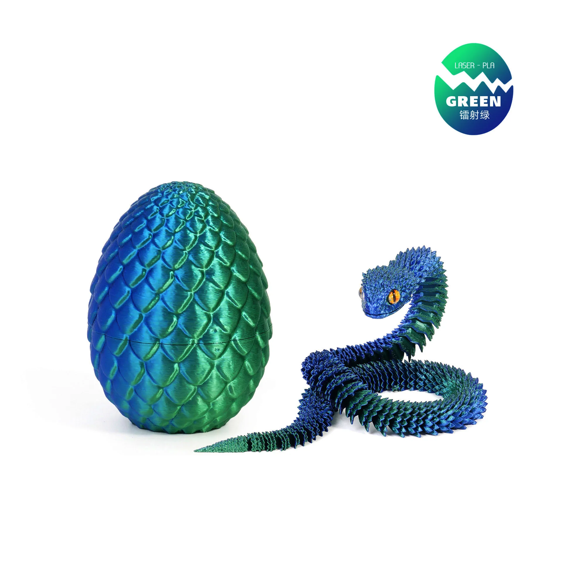 

Шарнирная 3D-змейка из пластика