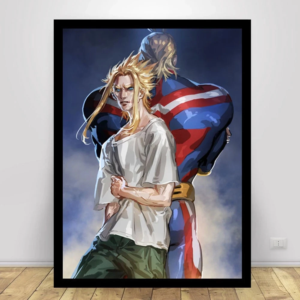 

Canvas Painting Hd Print Home Decoration Anime My Hero Academia Pictures Pop Poster Watercolor Wall Art For Boy Bedroom Artwork