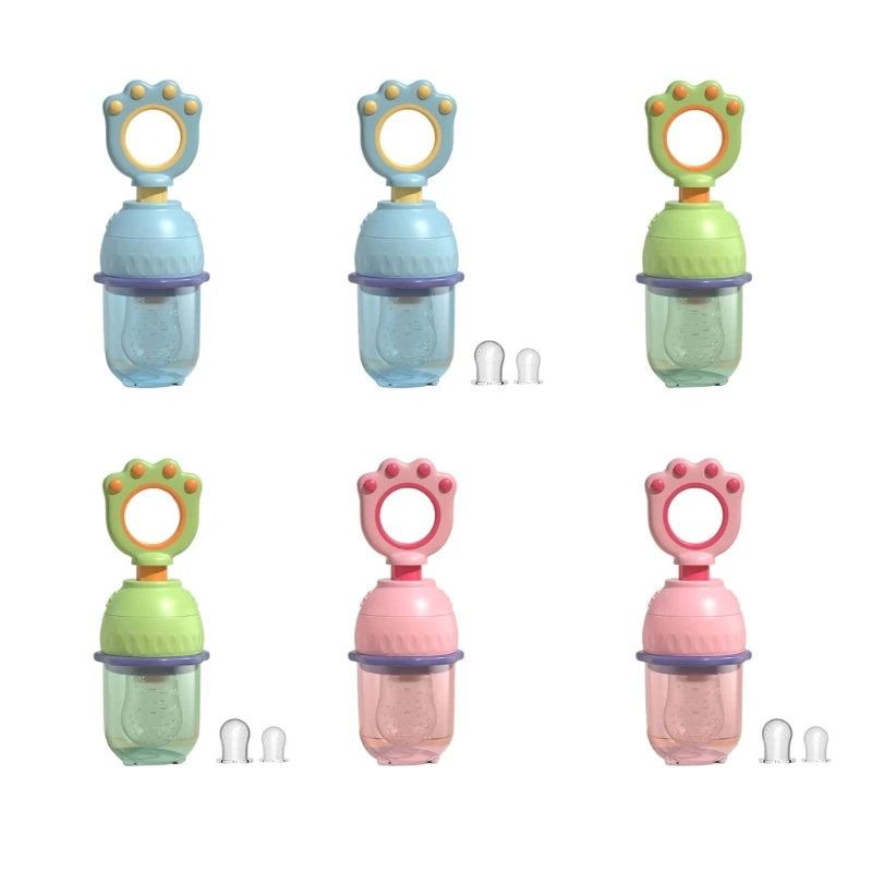 

Toddler Chewable Spoon Fruit Feeder Pacifier Self Feeding Food Vegetable Feeder Teething Toy Infant Cutlery Baby Supply