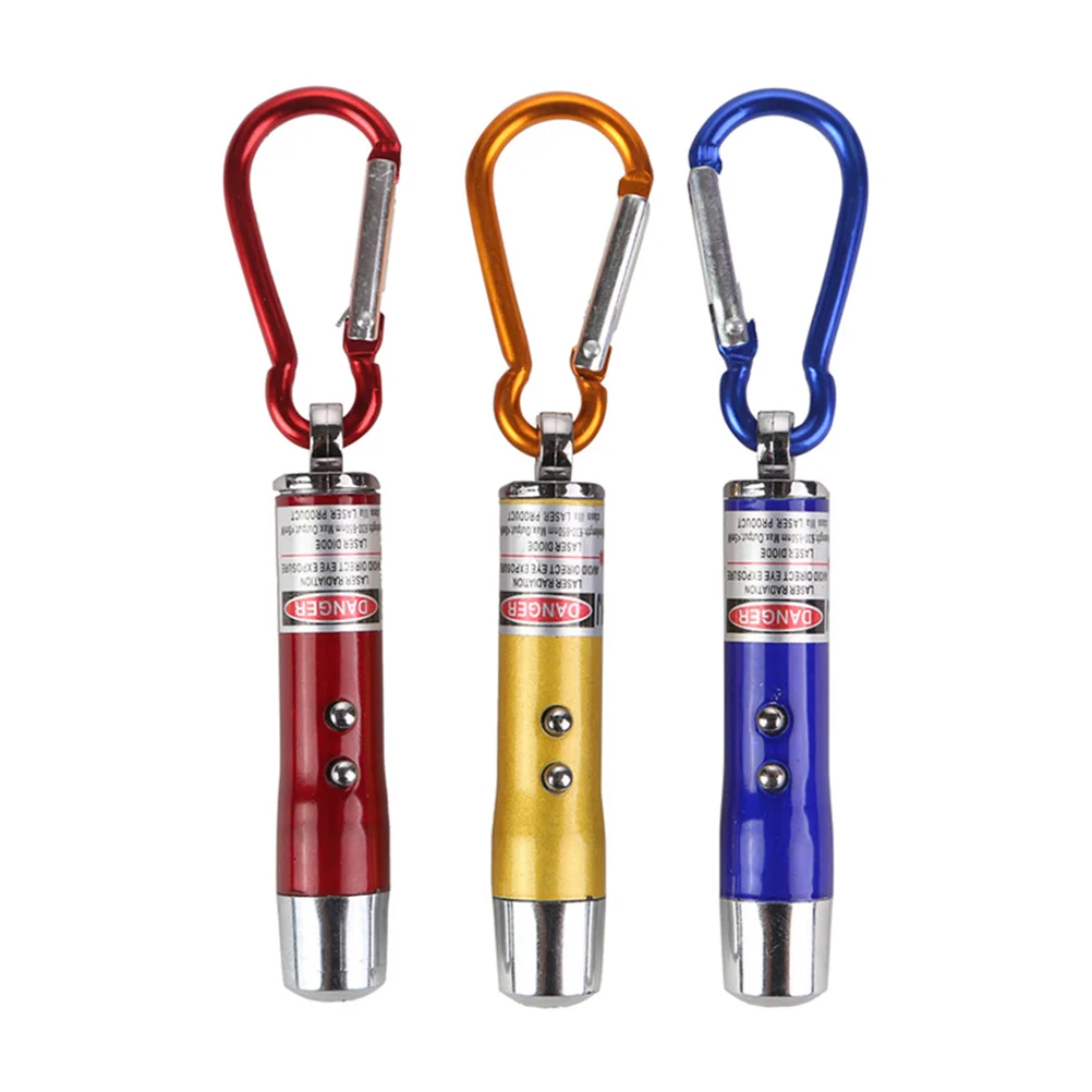 

Cat Toy Catch Interactive LED Light Beam Pointer Pet Toy Exercise Scratch Training Tool (Random Color)