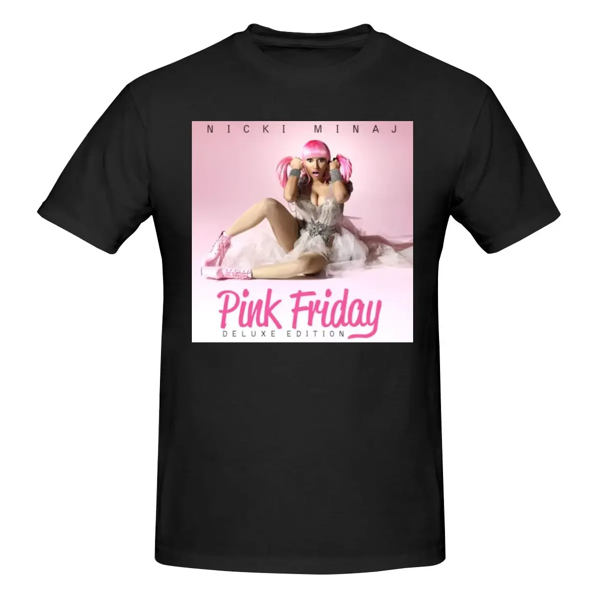 Nicki Minaj Мужская Классическая хлопковая футболка унисекс для мужчин и женщин