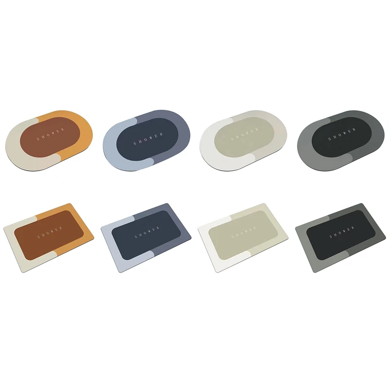 Акция! Домашний напольный коврик супер впитывающий для ванной Быстросохнущий