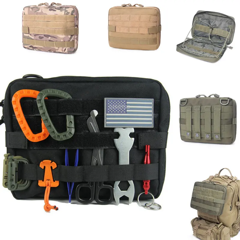 

Outdoor Hunting Waist Packs Molle Tactical CS Combat Medical First Aid Pouch Multifunction Hiking Camping Sports EDC Tools Bag