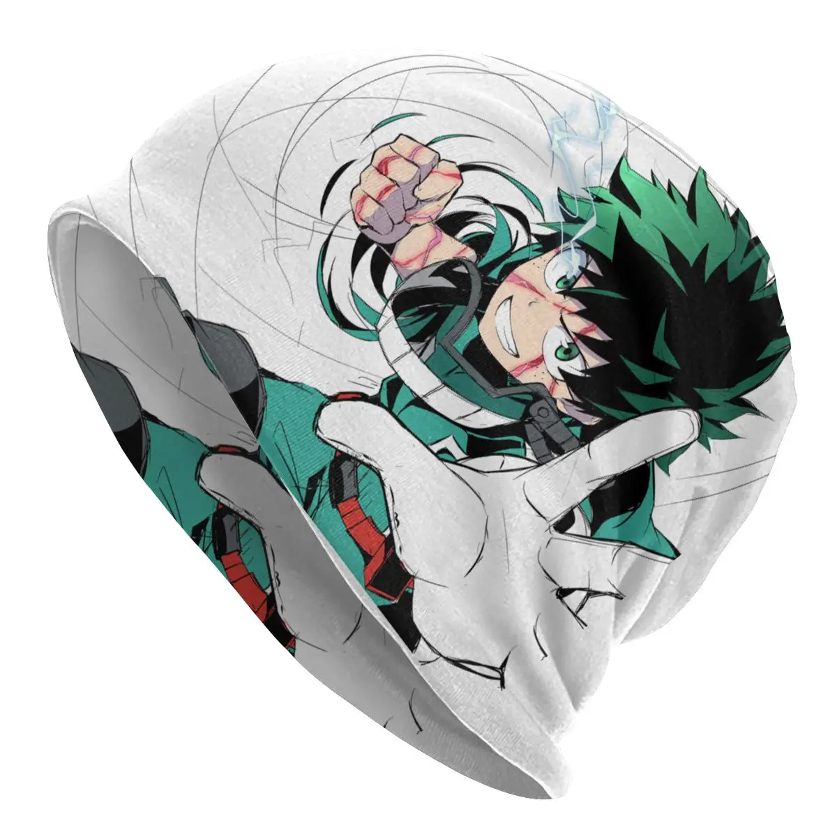 

My Hero Academia All Might Manga Cap Hip Hop Unisex Outdoor Skullies Beanies Hats Spring Warm Thermal Elastic Bonnet Knitted Hat