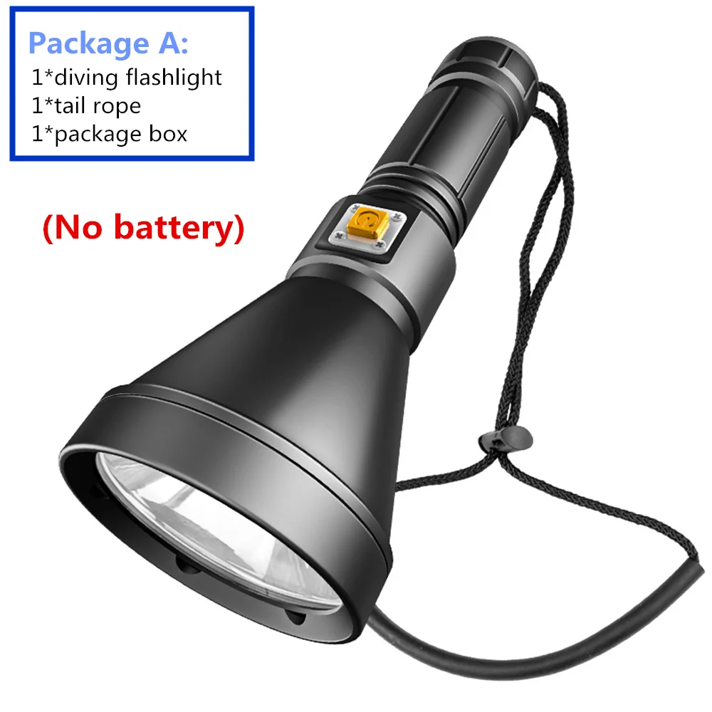 

Профессиональный водонепроницаемый фонарик enjoydeal XHP90 1500 люмен