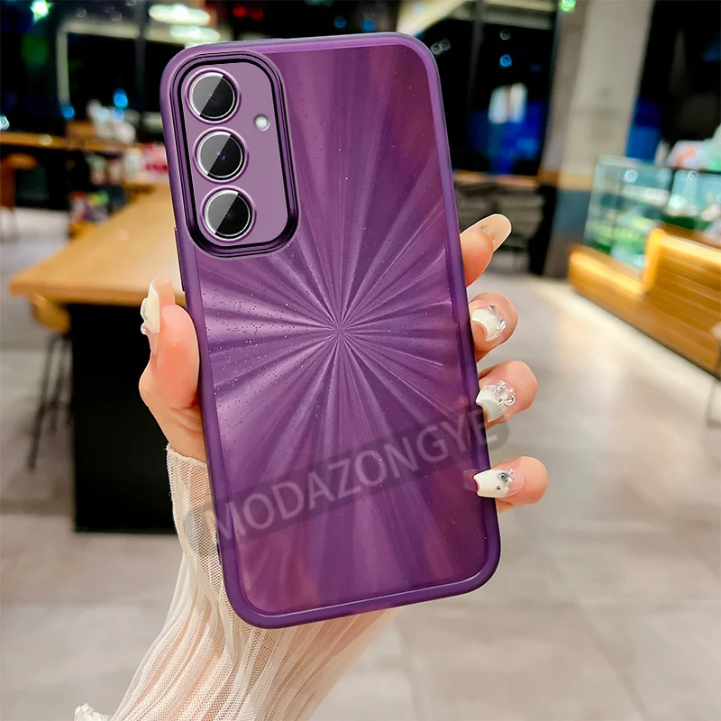 Чехол для Samsung Galaxy A14 5G цветной прозрачный чехол мобильного телефона из ТПУ с