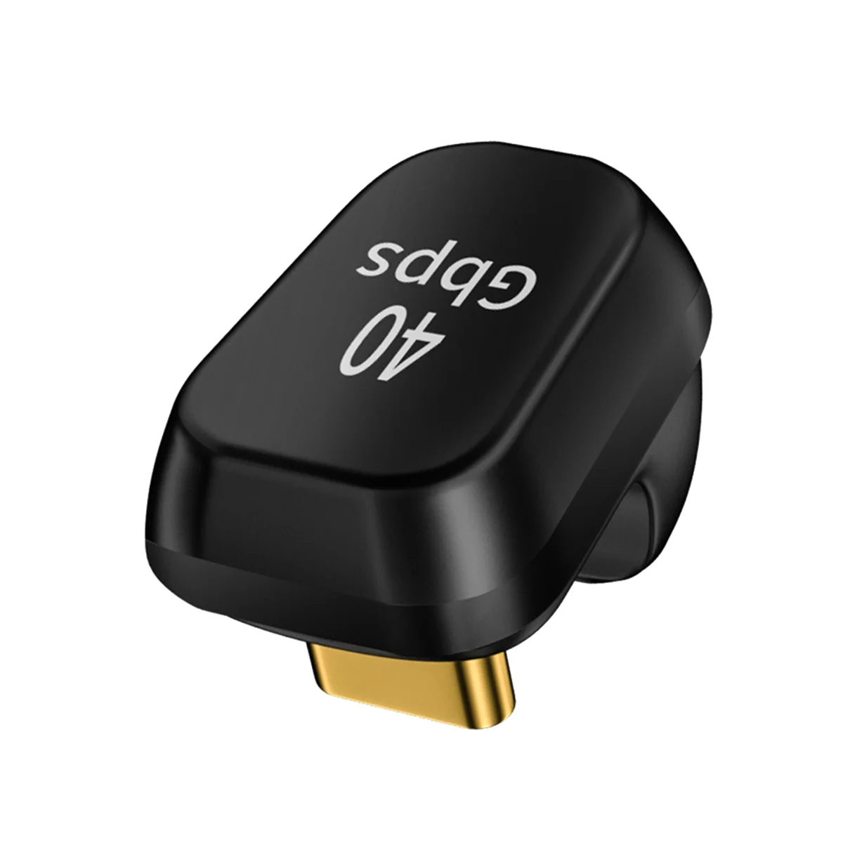 

Right Angle Type C Adapter Type C To Type C Connector Male To Female High Speed Fast Charge 40Gbp/S Transmission