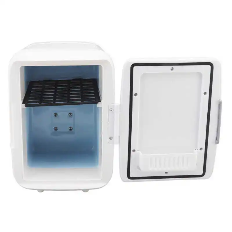 

4L Car Refrigerator Large Capacity Small Size Food Grade Liner Cooler Warmer Mini Fridge for Dormitory Office Home Car Refrigera