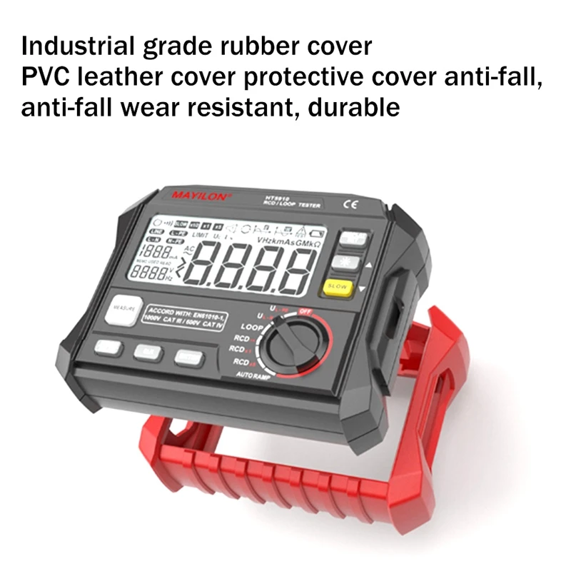 MAYILON HT5910 цифровой измеритель сопротивления тестер переключателя утечки 4