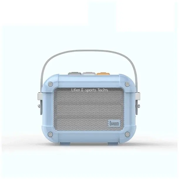 Excellent Divoom Macchiato Wireless Speaker Peach Metal Radio outdoor portable hand-held music player Subwoofer