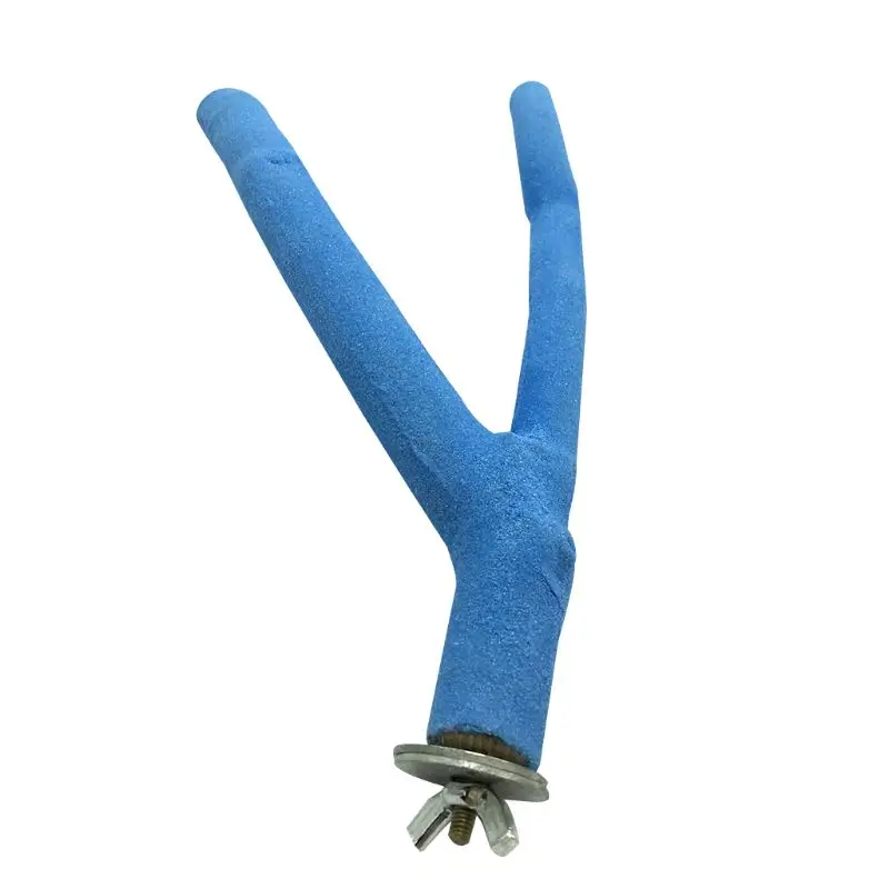 

Portable Parrot Wood Stands Rack Outdoor Car Perch Birds Bath Shower Perch Toys