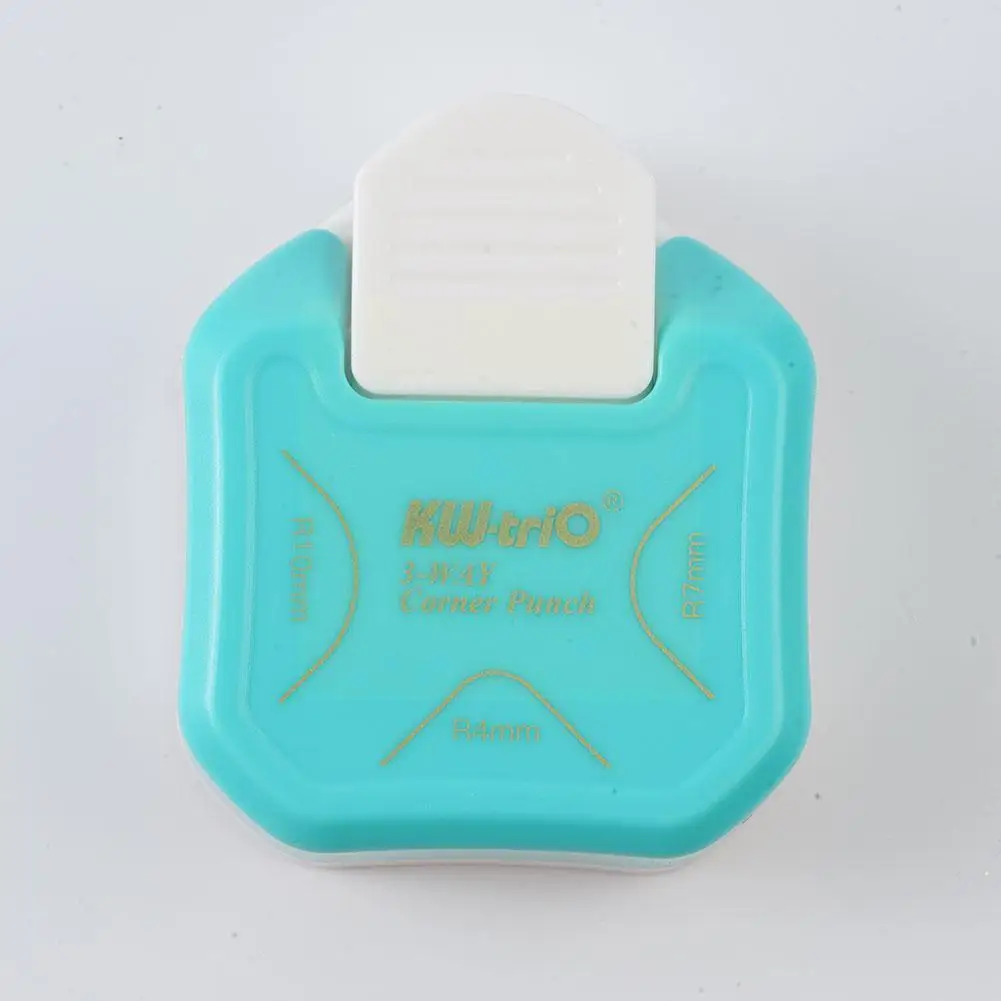 

3 In 1 Corner Rounder Mini Corner Trimmer Punch R4 Photo Card Diy Corner R7 R10mm Planner Round Paper Cutting Supplies G3a8