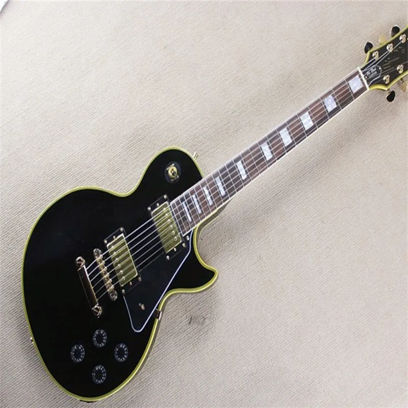 

Factory new black · LP electric guitar, mahogany body, rosewood fingerboard, can be made according to requirements