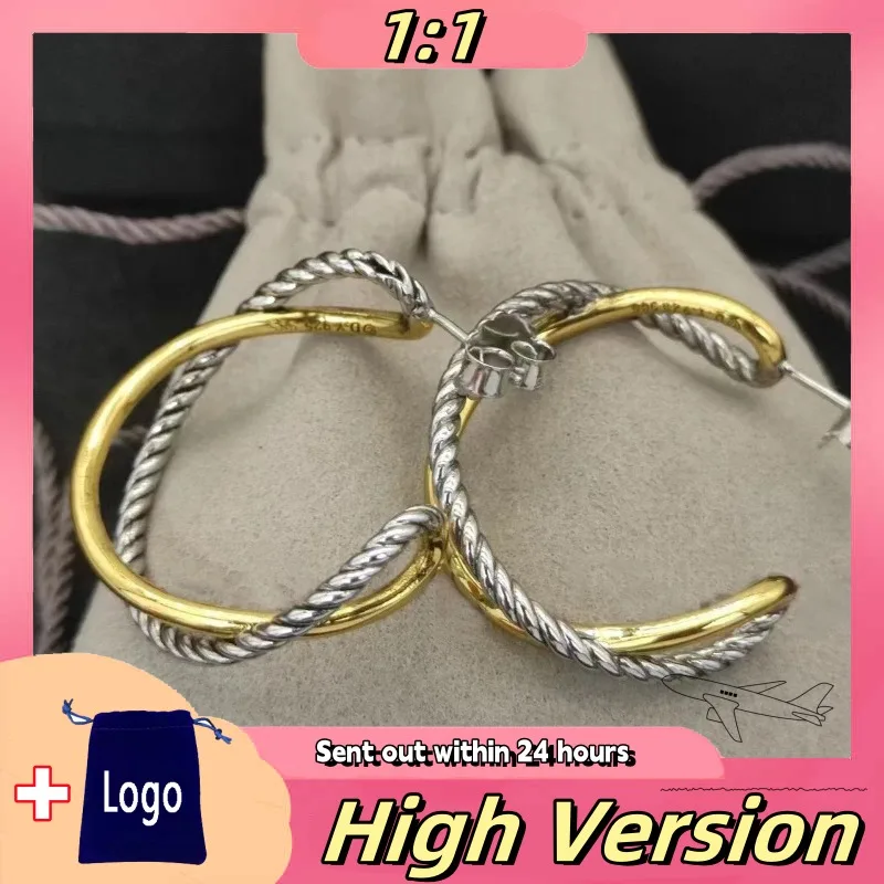 Bolsas E Caixas De Joias Premium Brincos DY Na Moda Ideais Para Festivais Casais 2024