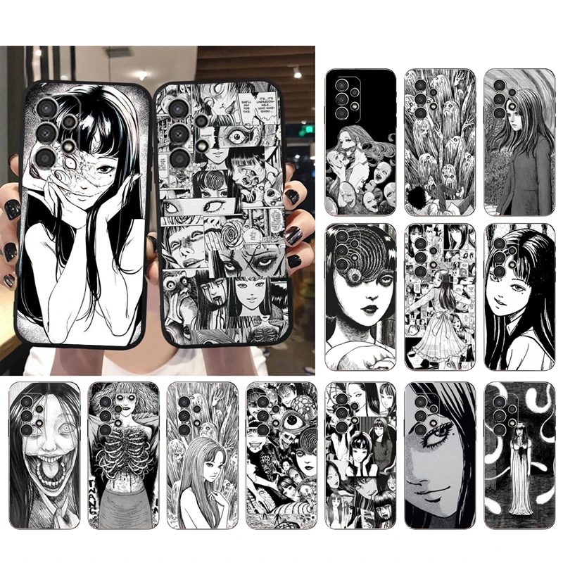 

Phone Case for Samsung Galaxy A73 A13 A22 A32 A71 A33 A52 A53 A72 A51 A31 A23 A34 A54 A52S A53S Tomie Junji Ito Case