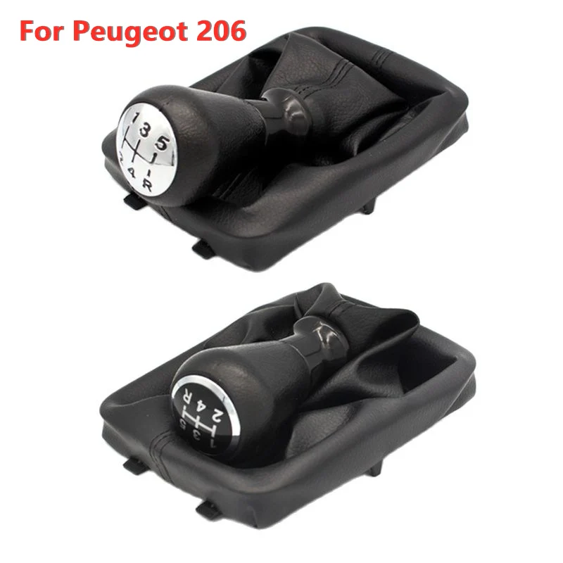 Manette de changement de vitesse de voiture pour Peugeot 206 406  accessoire de couverture