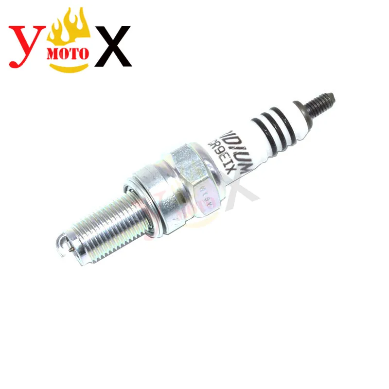 Иридиевая свеча зажигания CR9EIX для Suzuki BANDIT GSF GSX GSR Yamaha XJR YZF FZR R1 FZ1 FZ6 KAWASAKI ZX ZXR Benelli BJ500
