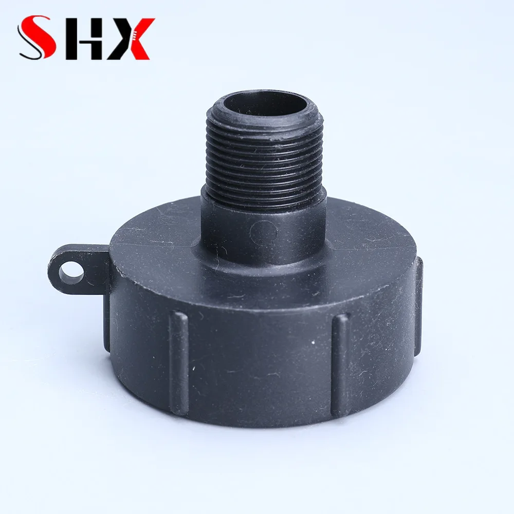 

S60x6 to 3/4'' BSP Female Hose Connector IBC Tank Valve Fittings Water Tank Fitting for Garden Hose Faucet