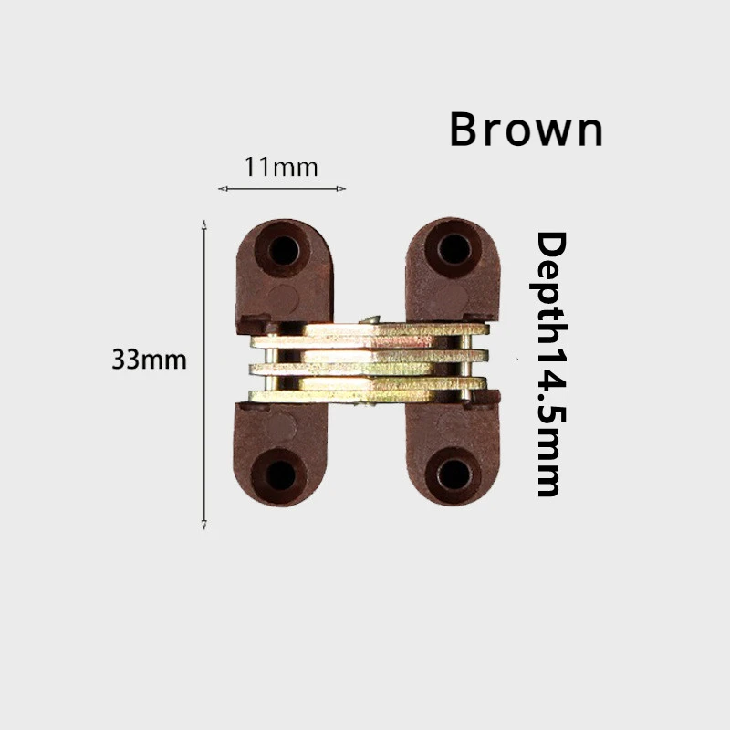 

Пластиковые скрытые петли 33x11 мм