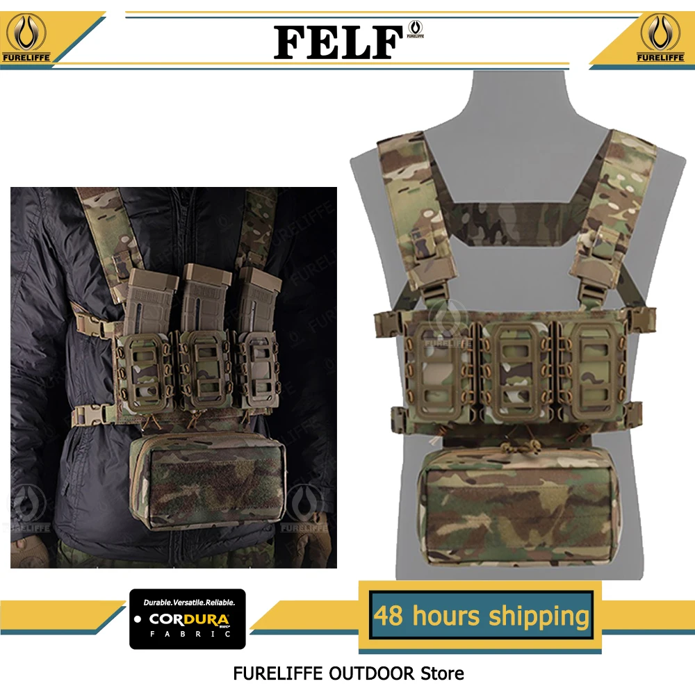 

Нагрудная тарелка с лазерной резкой для тактического нижнего белья molle с журналами для винтовки 3 шт. с нижним карманом/легкий дизайн