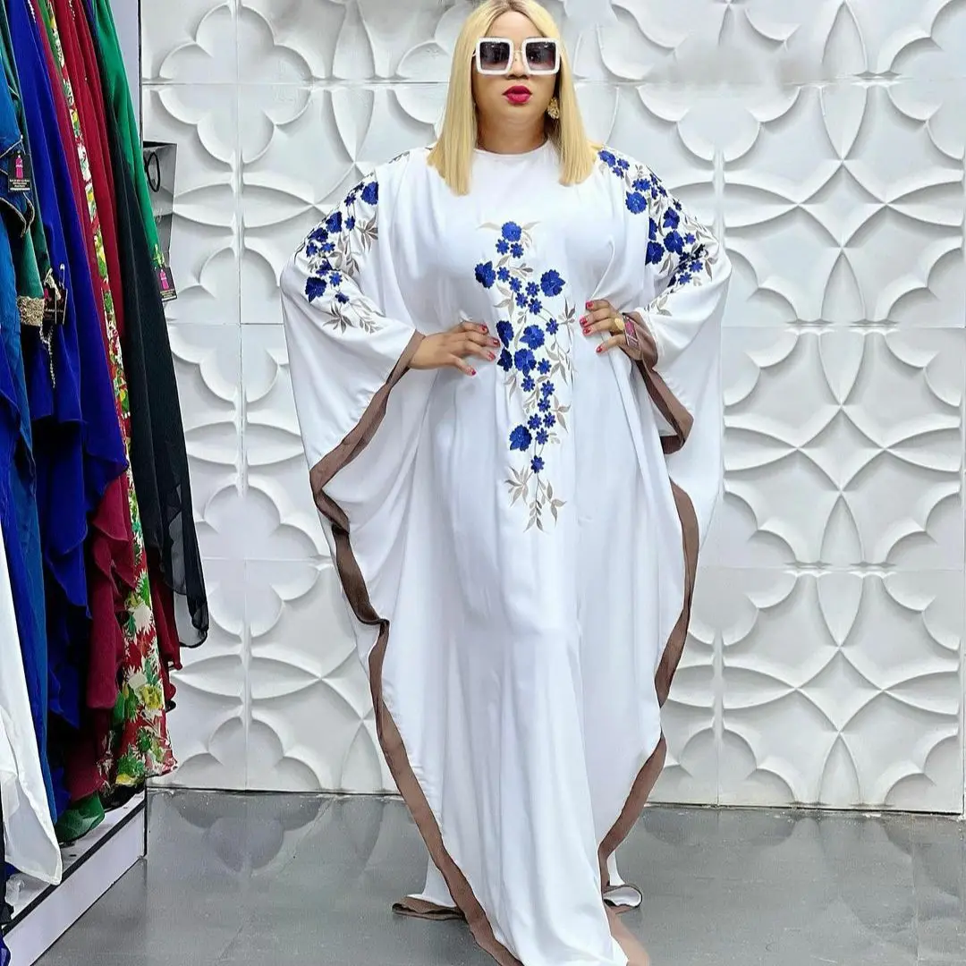 Ramadan Dubai Abaya Turkey Islam Muslim Hijab Dress Kaftan Long Maxi Dress White Abayas for Women Robe Femme Musulmane Caftan