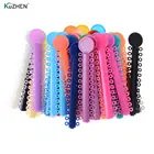 40 шт.компл. стоматологические и ортодонтические материалы лигатурные Галстуки цветная Резиновая лента эластичная стоматолога Prod случайный цвет оптовая продажа