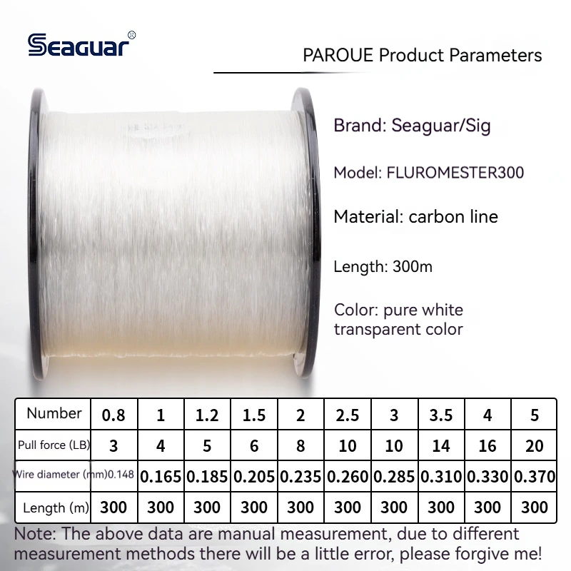 Новая фторуглеродная рыболовная леска Seaguar износостойкая 300 м