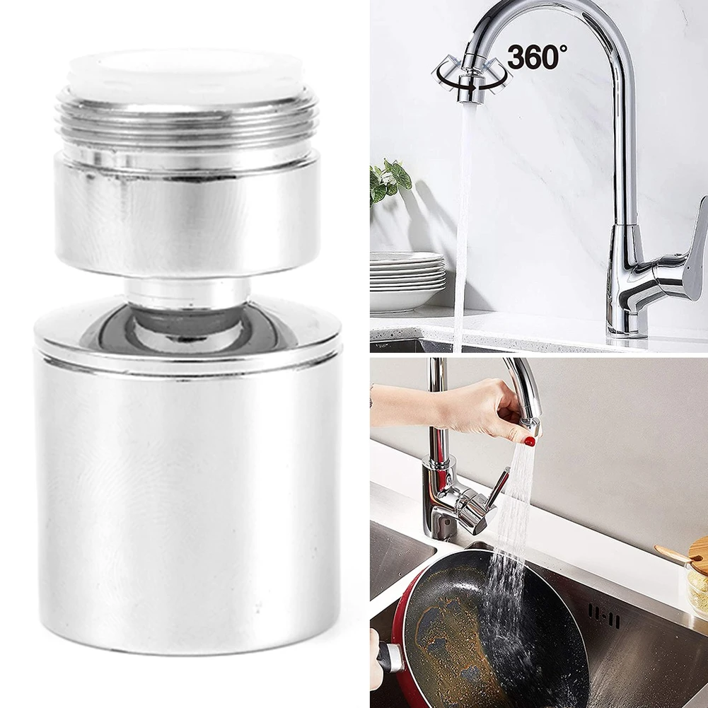 

360 Degree Rotary Water Diffuser Bubbler Filter Aerator Faucet Nozzle Easy Installation Water Saving Practical