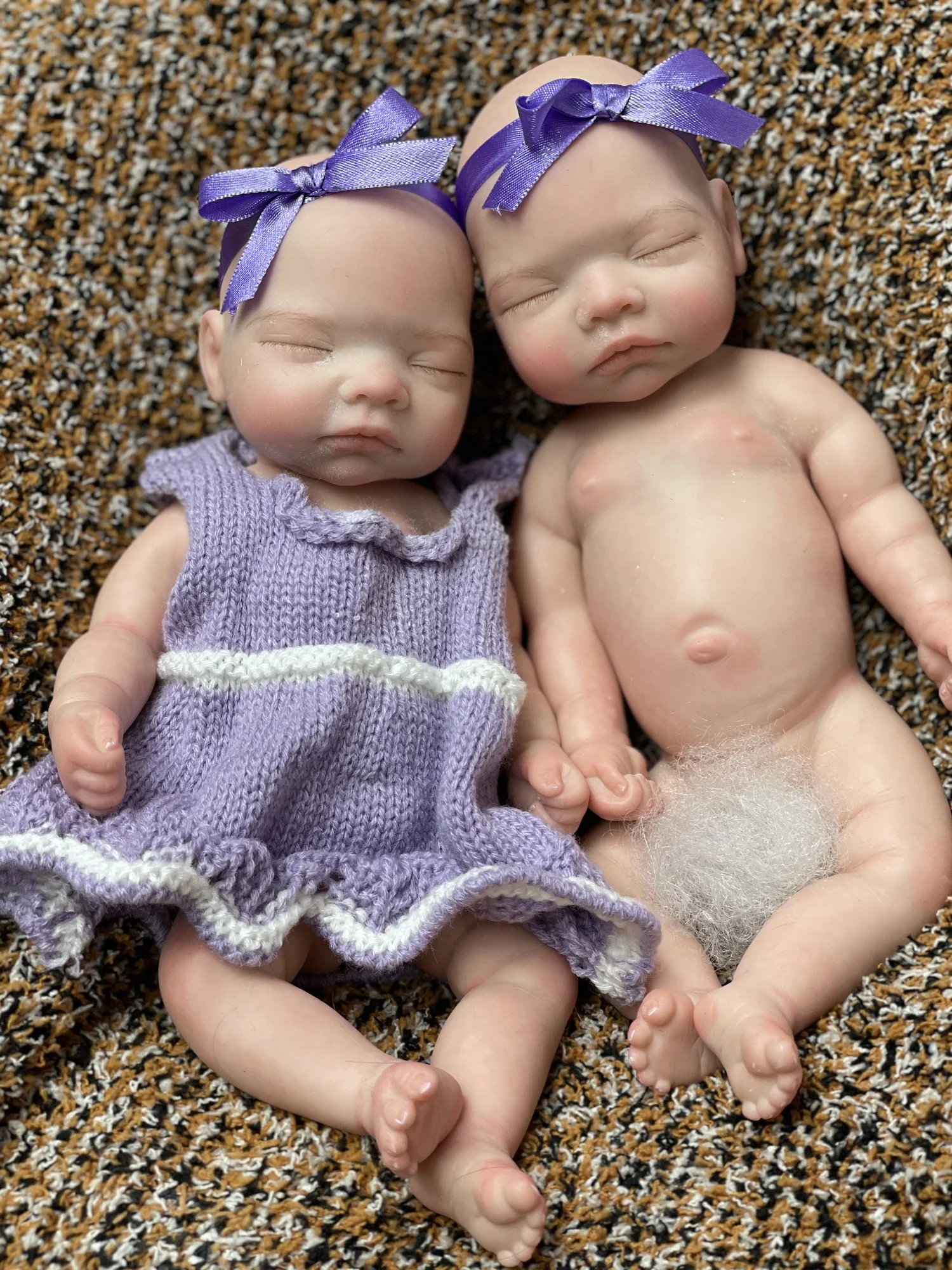 Attyi 28 см милая однотонная силиконовая кукла для девочек с видимыми венами