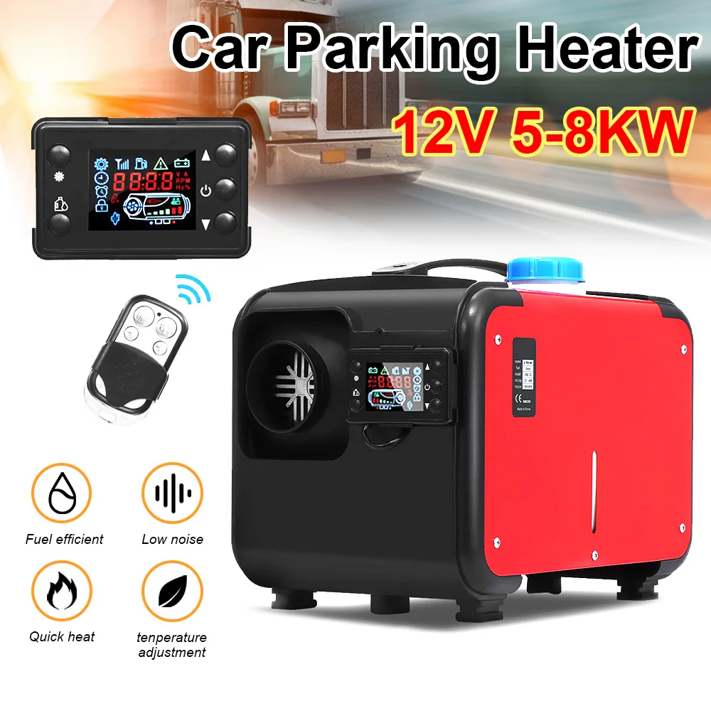 

12V Diesel Air Heater Portable Remote Controlled Low Noise Reduction LCD Monitor Parking Warmer For Car Truck RV 128.99Parts