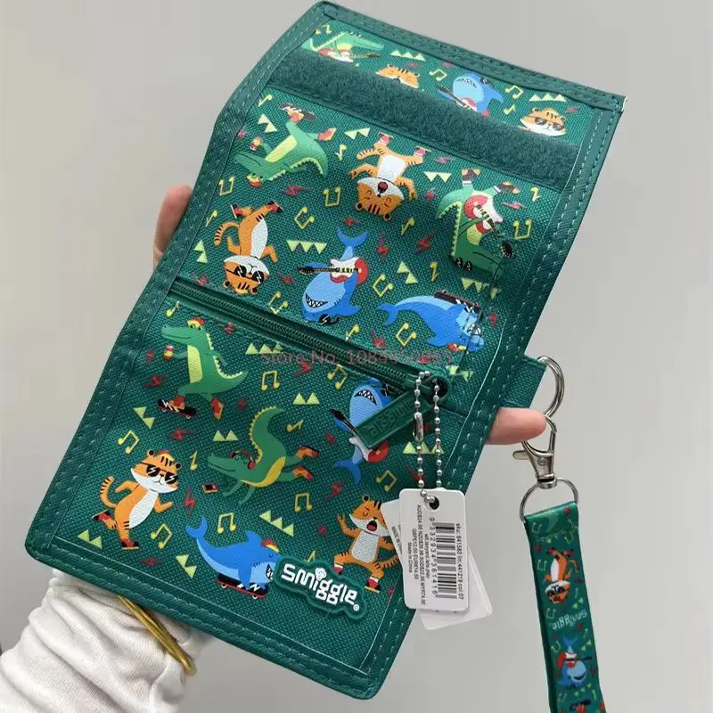 Подлинный австралийский рюкзак Smiggle детские зеленые очки сумка для еды через