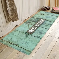 anti slip long rug home outdoor doormats entrance wood grain letter welcome carpet for bedroom hallway floor mat bathroom