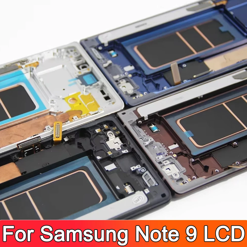 ЖК-дисплей AMOLED с сенсорным экраном и дигитайзером в сборе для Samsung Note 9 SM-N960F N9600