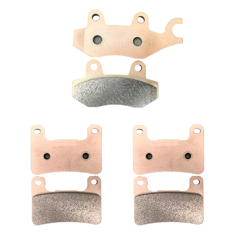 Высококачественные медные спекающие передние и задние тормозные колодки для