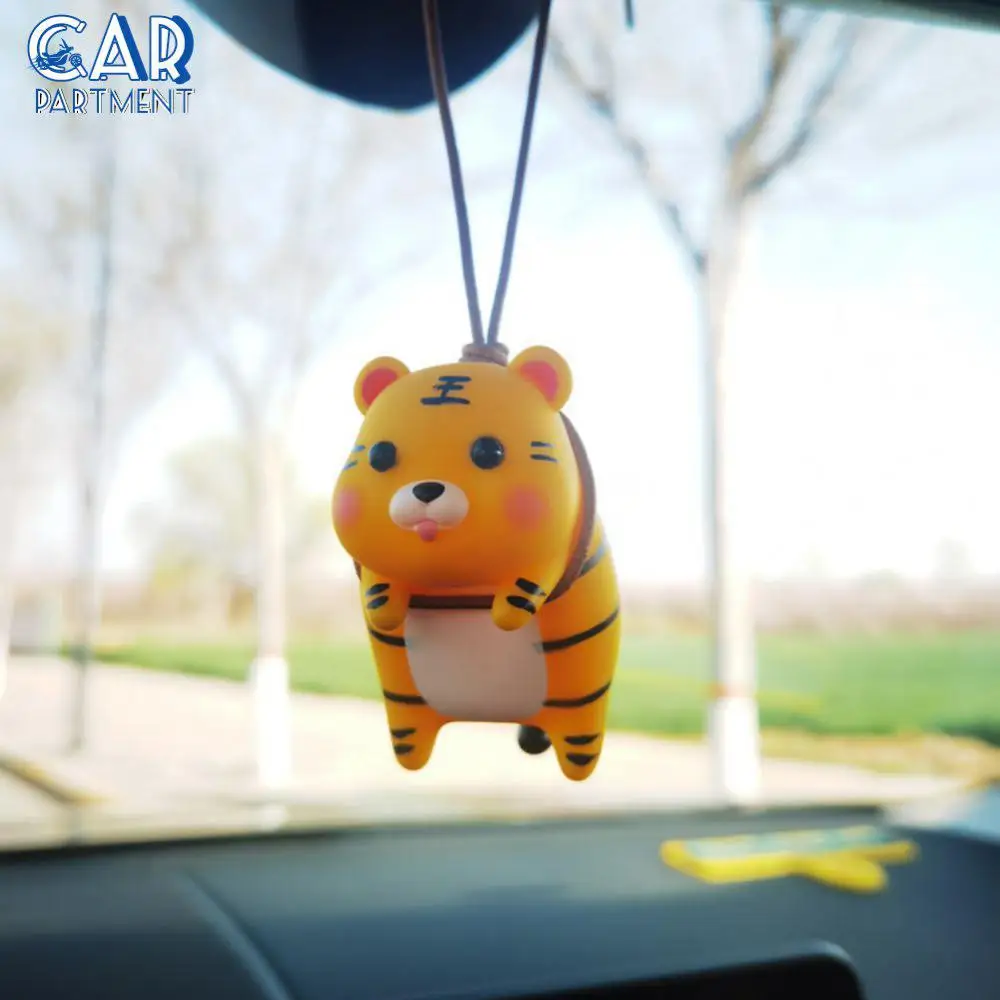

Cute Panda/pig/tiger Piggy Car Decoration Durable Brand New High Quality Interior Decoraction Creative Gift Swing Fashionable
