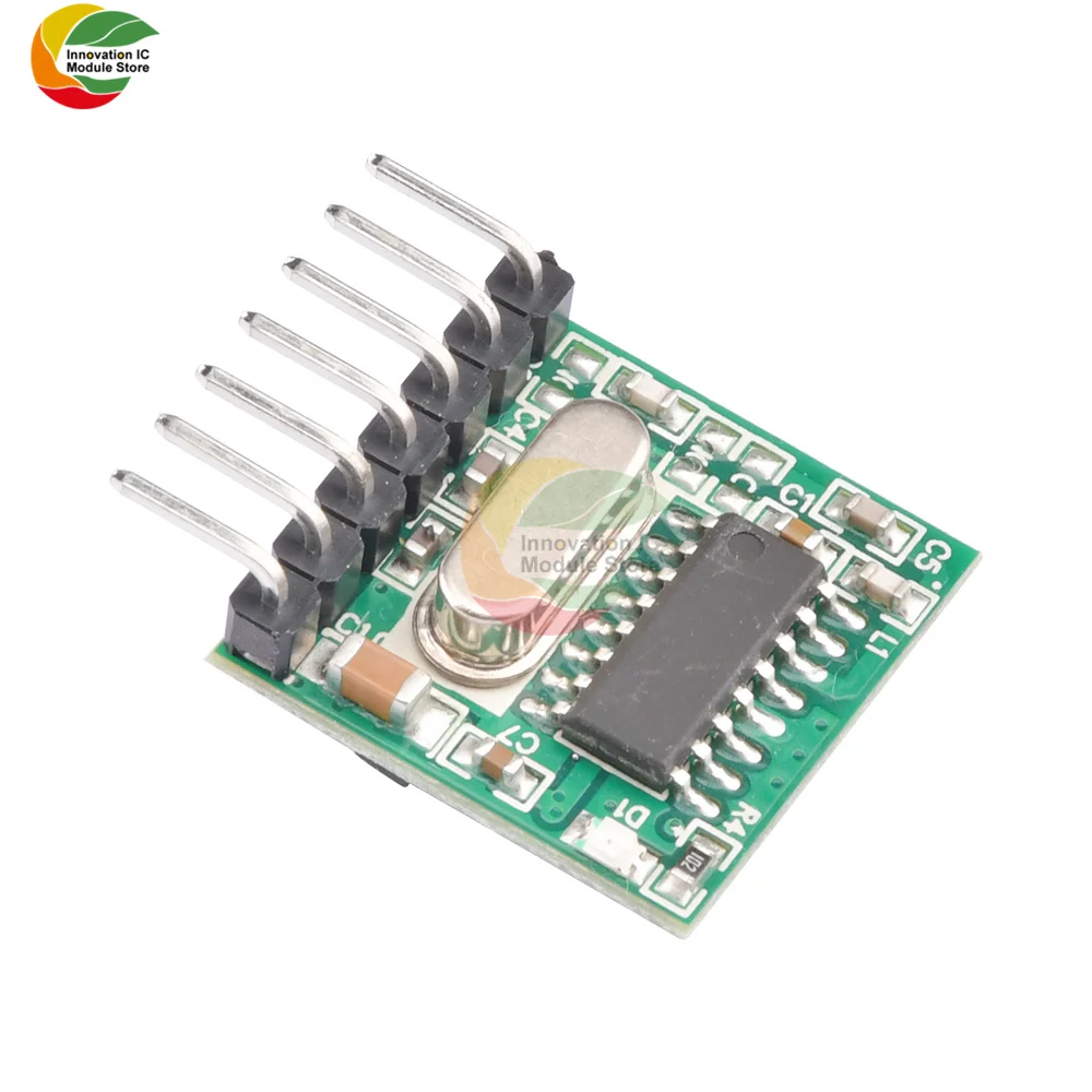 4-канальный выходной модуль приемника расшифровки + 433 МГц беспроводной широкий