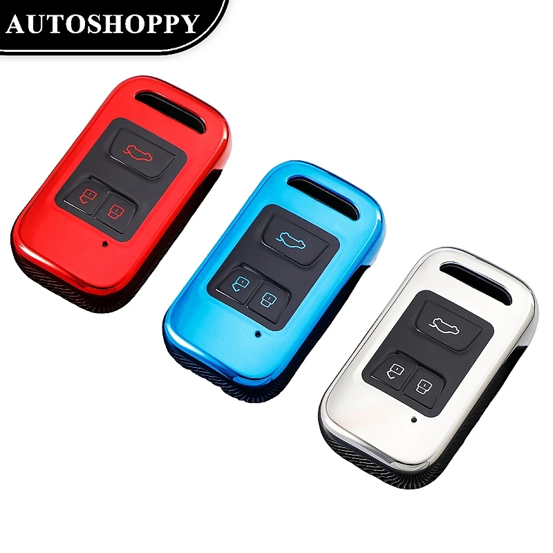 

TPU Car Remote Key Fob Cover for Chery Tiggo 3 5X 4 8 Glx 7 2019 2020 Arrizo for Cheri Tiggo 8 Case Holder Protector Accessories
