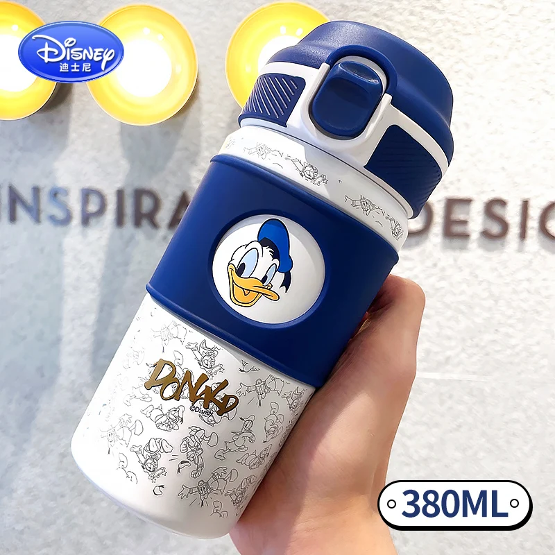 

Disney Cartoon Water Cup Bottle Coffee Cup Accompanying Thermos Cup Cute Stainless Steel Male And Student Cup