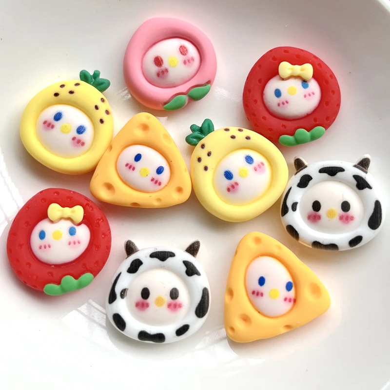 10 шт. декоративный кабошон в виде животных