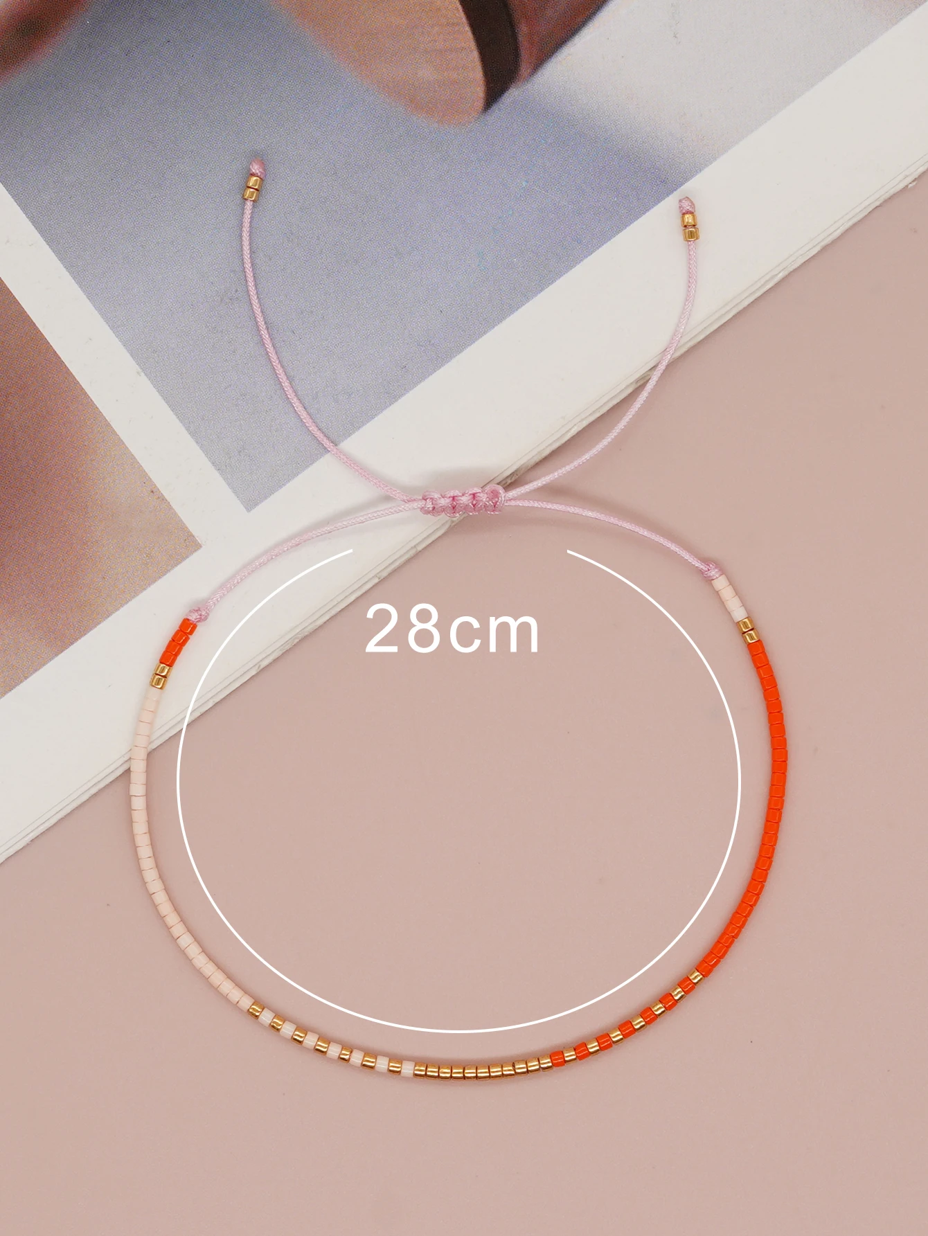 1 шт. женские разноцветные регулируемые бусины в стиле Бохо