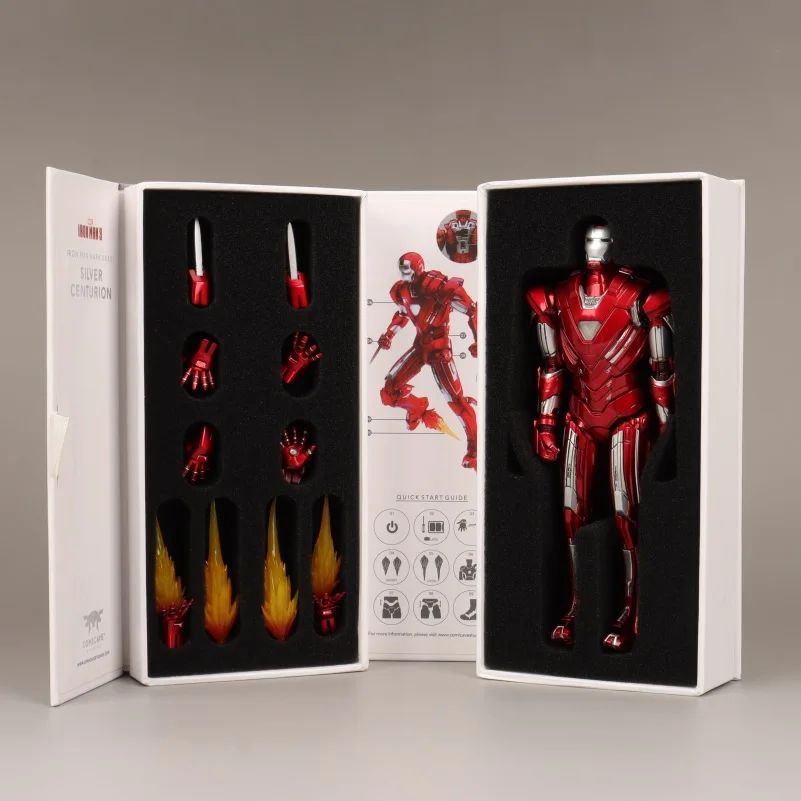 Comicave 1:12 Железный человек 15 см Марк армированный 75% сплав Mk21 Mk30 Mk33 экшн-фигурка