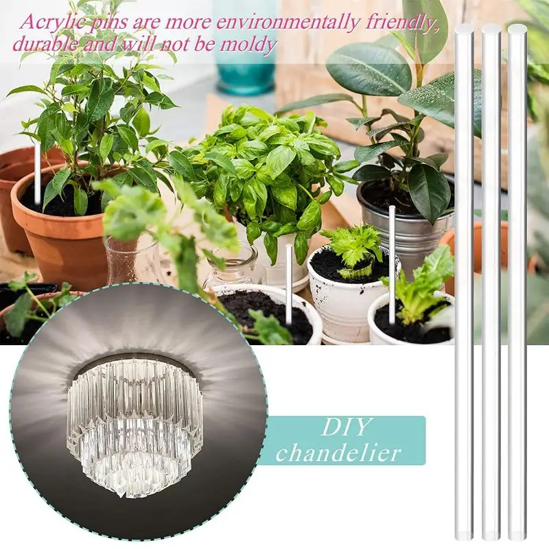 ПРОЗРАЧНЫЙ АКРИЛОВЫЙ СТЕКЛЯННЫЙ СТЕРЖЕНЬ 1мм-20мм ДИАМЕТРА x100/200/250/300мм ДЛИНЫ ОКРУГЛЫЙ ПЕРСПЕКСНЫЙ ТВЕРДЫЙ СТЕРЖЕНЬ.