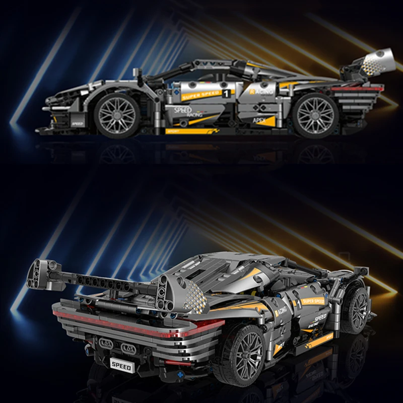 10610 1626 шт. Детский конструктор супергоночный Спорт