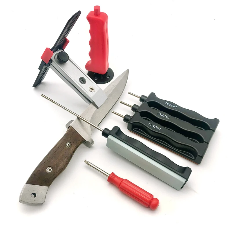 

Точилка для ножей TAIDEA, зернистость 240/480/600/1000 #, уличная система заточки с коробкой, точильный камень, Apex edge