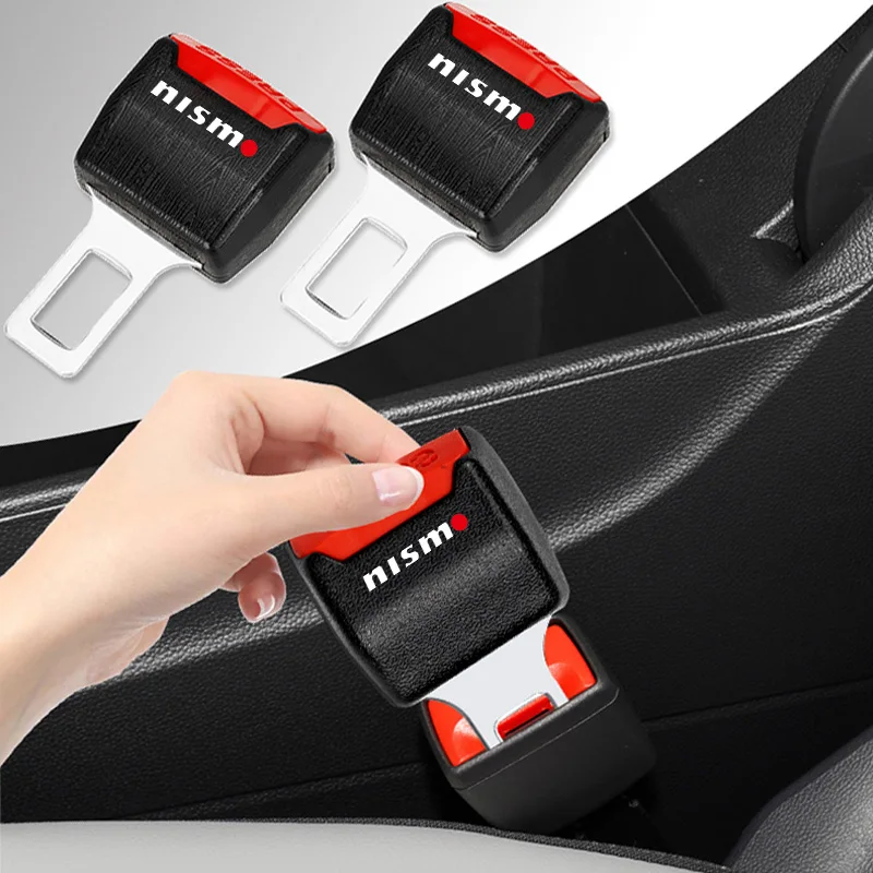 

Car Seat Belt Clip Extender Safety Seatbelt Lock Buckle Plug for Nissan Nismo Almera Tiida Sunny Qashqai Skyline Juke X-TRAI