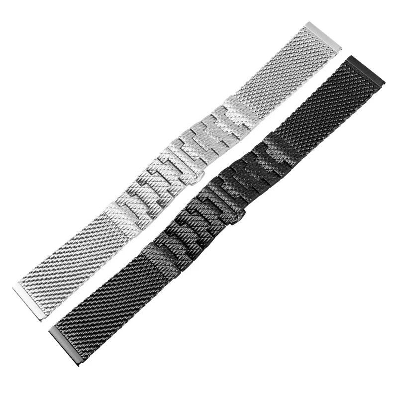 Replace The Watch Band With The JY Series Blue Angel Sky Eagle 22/23mm Men's Stainless Steel Watchband