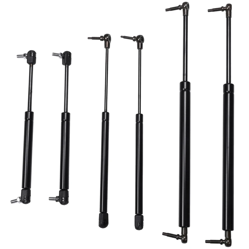 

6X Bonnet+Tailgate+Rear Window Lift Support For Je-Ep Grand Cherokee 99-04